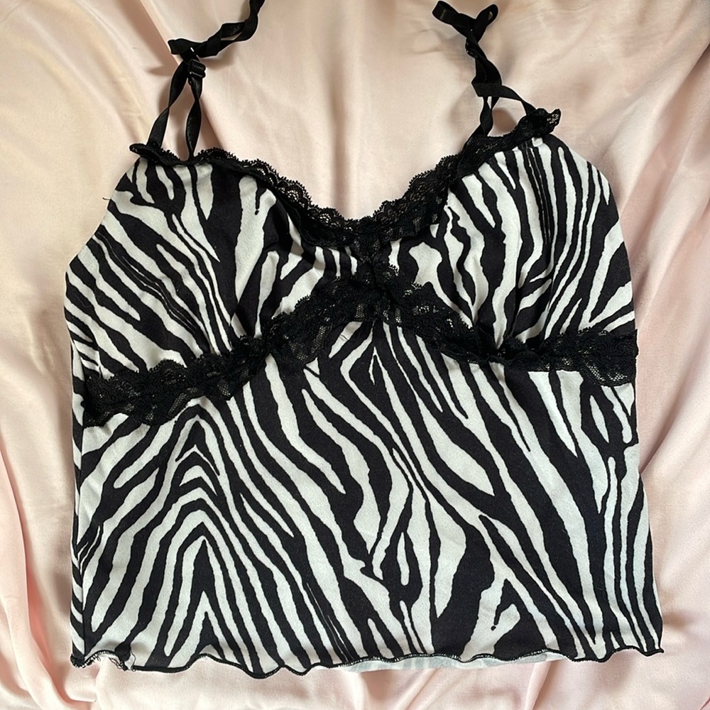 Zebra Tank Top